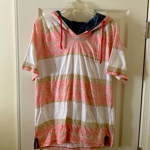 Buffalo David Bitton shirt sleeve jersey with hood